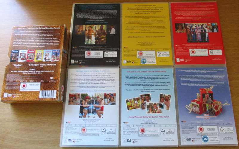 BENIDORM Series 1 - 4 and Specials DVD BOX SET [Box Set Shelf]
