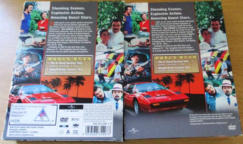 MADNUM P.I. The Complete Second Season DVD BOX SET [Box Set Shelf]