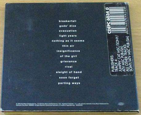 PEARL JAM Binaural CD