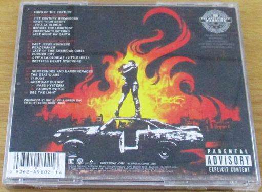 GREEN DAY 21st Century Breakdown CD