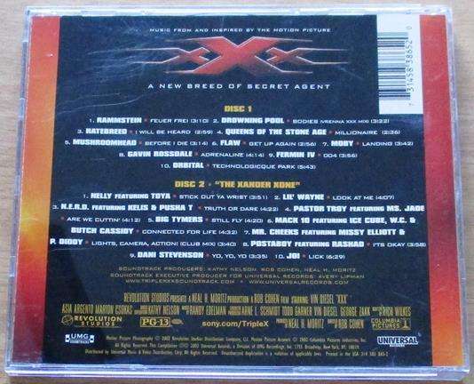 XXX O.S.T. 2xCD [Vx7]