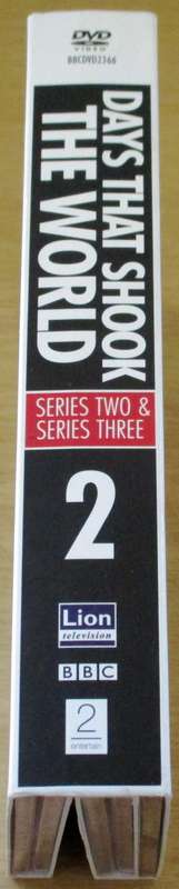 BBC DAYS THAT SHOOK THE WORLD Series 2 + 3  5xDVD BOX SET [Box Set Shelf]
