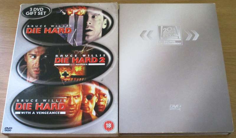 DIE HARD 1 - 3  3xDVD BOX SET [Box Set Shelf]