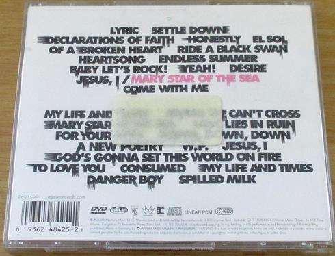 THE SMASHING PUMPKINS' BILLY CORGAN'S side Project ZWAN MAry Star of the Sea IMPORT 2xCD