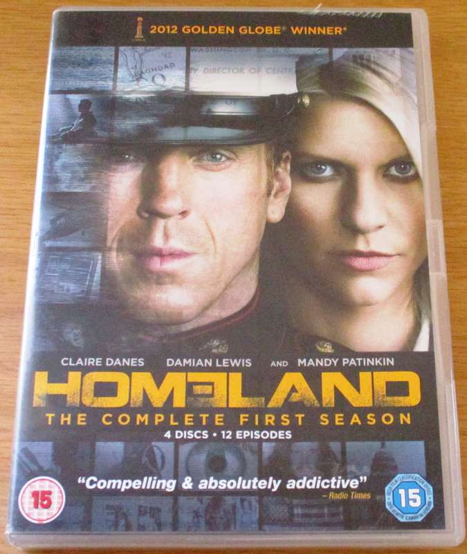 HOMELAND The First Season 4xDVD [Box Set Shelf]