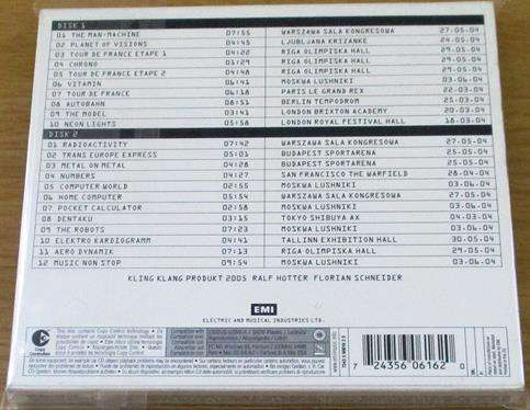 KRAFTWERK Minimum Maximum 2xCD