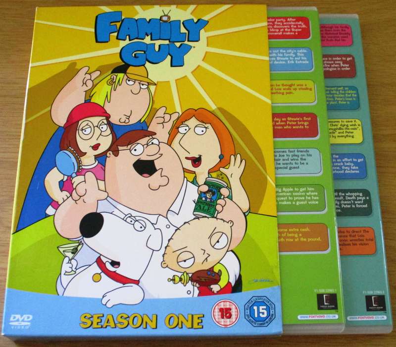 FAMILY GUY Season 1 DVD [Box Set Shelf]