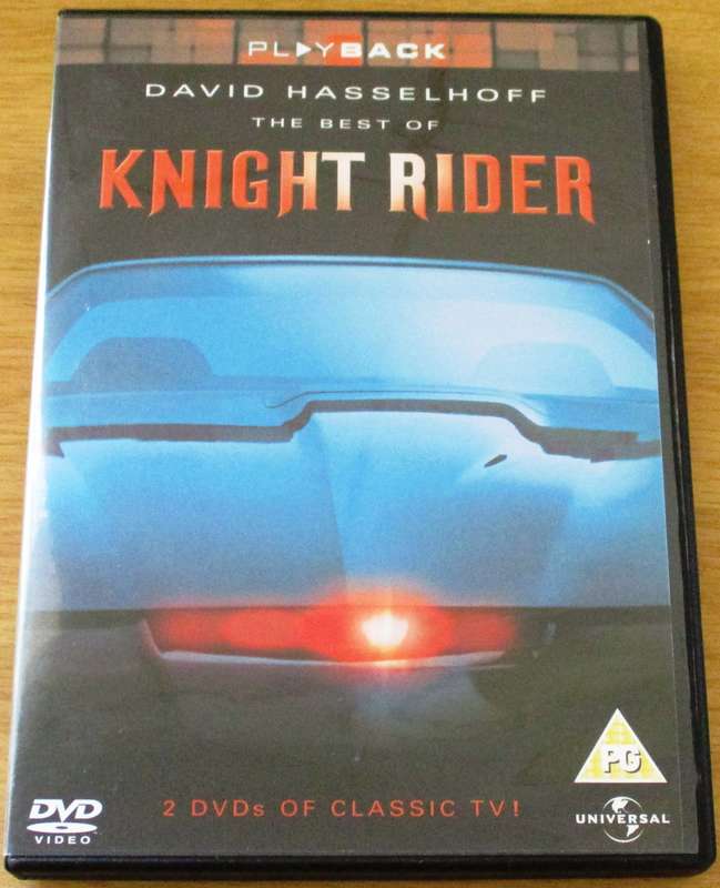 KNIGHT RIDER The Best of David Hasselhoff DVD [Box Set Shelf]