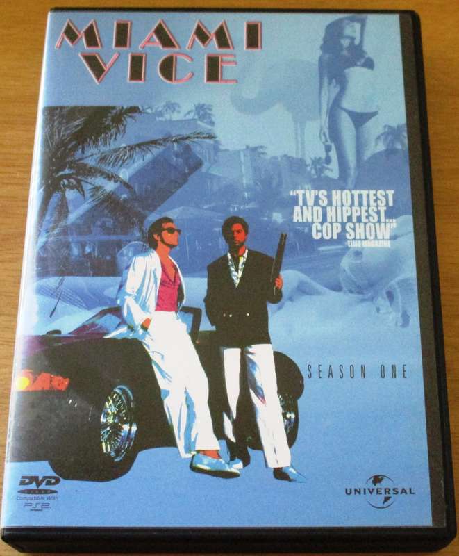 MIAMI VICE Season 1 8xDVD [Box Set Shelf]