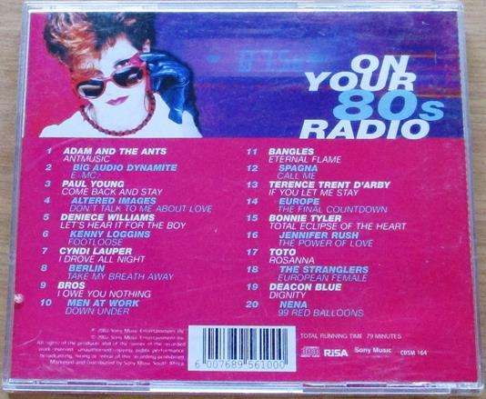ON YOUR 80s RADIO CD [Vx7]