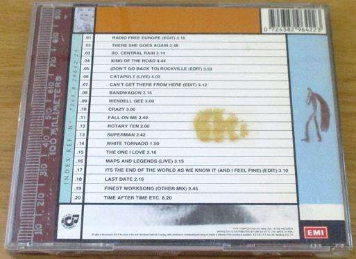 R.E.M. Singles Collected CD