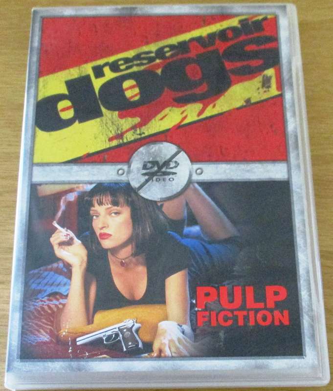 RESERVOIR DOGS + PULP FICTION 2xDVD [Box Set Shelf]