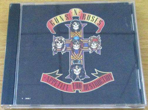GUNS N ROSES Appetite for Destruction IMPORT CD