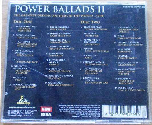 POWER BALLADS II 2xCD [Vx7]