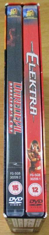 ELEKTRA + DAREDEVIL Director's Cut 2xDVD [Box Set Shelf]