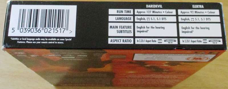 ELEKTRA + DAREDEVIL Director's Cut 2xDVD [Box Set Shelf]