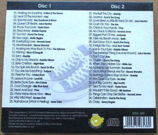 SIMPLY 80s 2 CDs Of Eighties Classics 2xCD [Vx7]