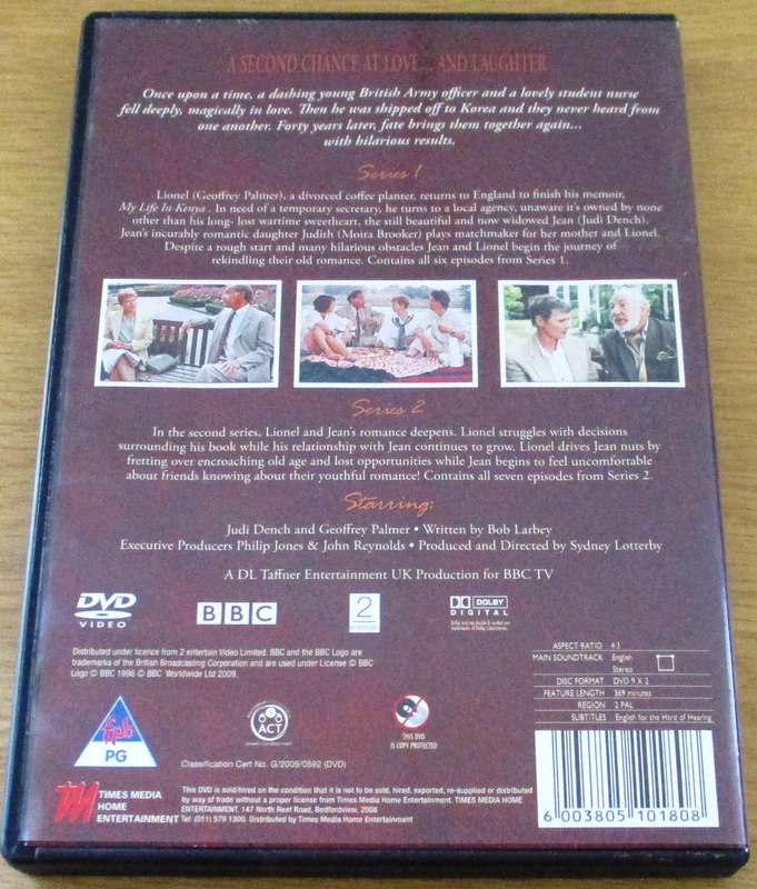AS TIME GOES BY Complete Series 1 & 2 BBC 2xDVD [Box Set Shelf]