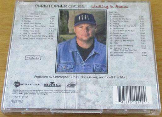 CHRISTOPHER CROSS Walking in Avalon 2xCD