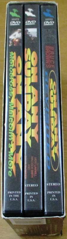 ON ANY SUNDAY Motocross 3xDVD [Box Set Shelf]