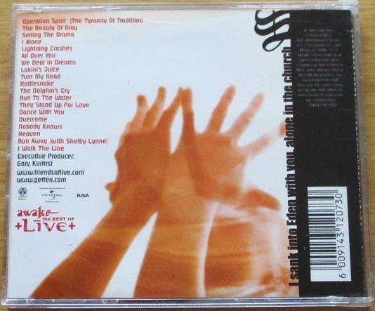 LIVE Awake The Best of CD [Gx34]