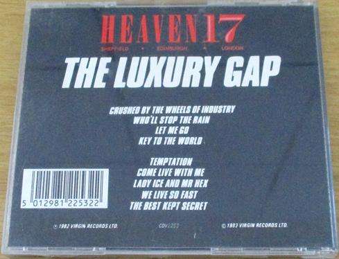HEAVEN 17 The Luxury Gap CD