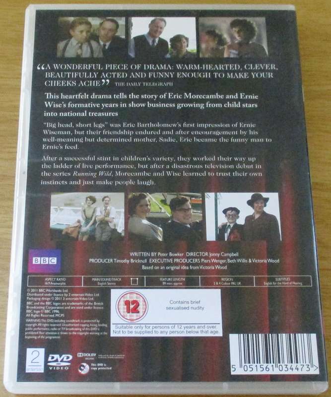 ERIC & BERNIE BBC DVD [Box Set Shelf]