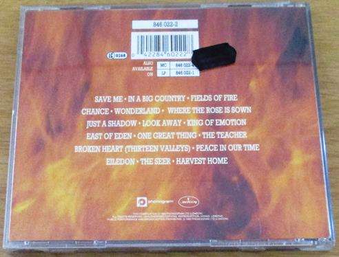 BIG COUNTRY Through a Big Country Greatest Hits CD