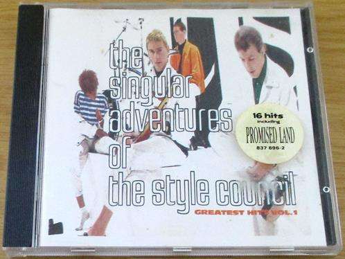 THE STYLE COUNCIL The Singular Adventures of the Style Council Greatest Hits Vol. 1 CD
