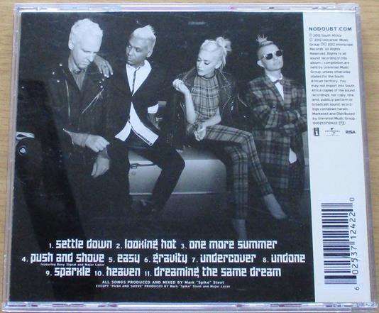 NO DOUBT Push and Shove CD [Gx34]