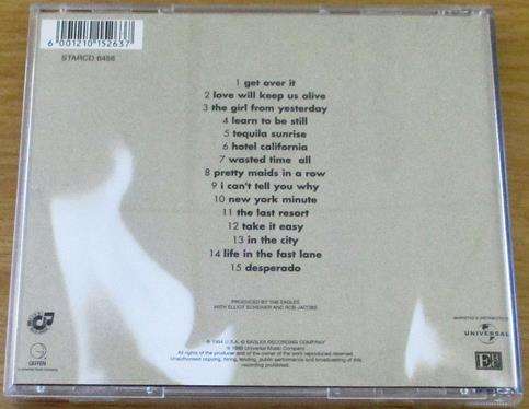 EAGLES Hell Freezes Over CD