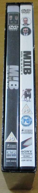 MIB MEN IN BLACK 1 & 2 3xDVD BOX SET [Box Set Shelf]