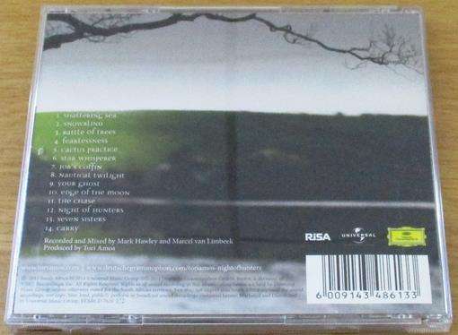 TORI AMOS Night of Hunters CD
