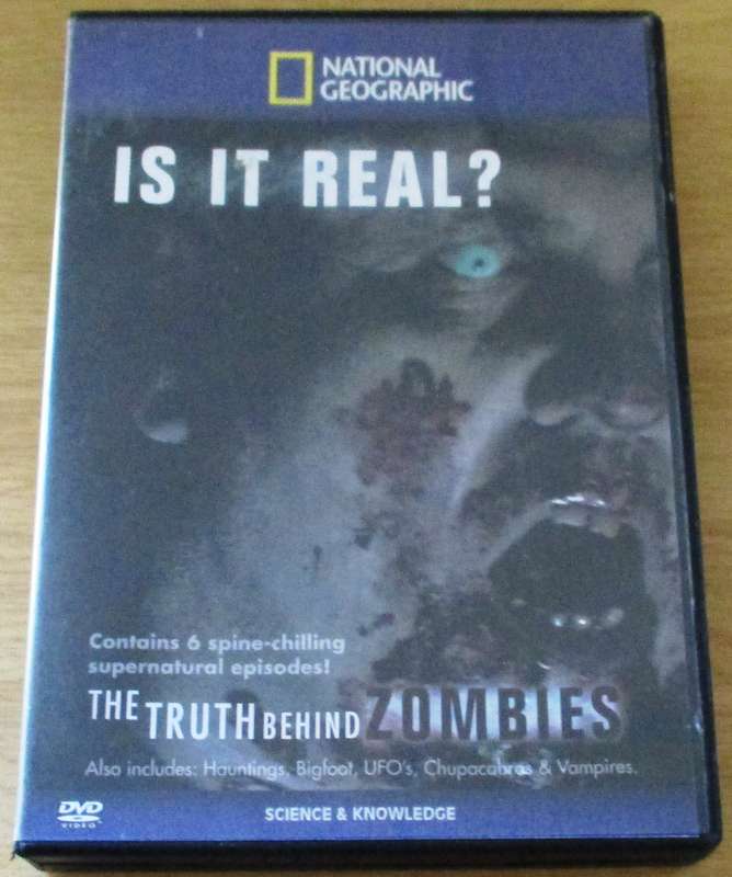 National Geographic IS IT REAL? THE TRUTH BEHIND ZOMBIES DVD BOX SET [Box Set Shelf]