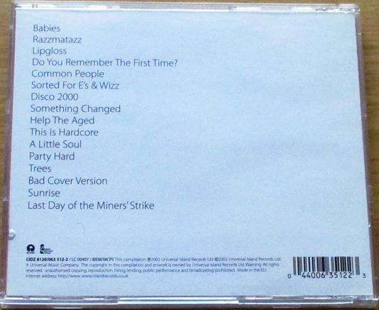 PULP Hits CD [Gx34]