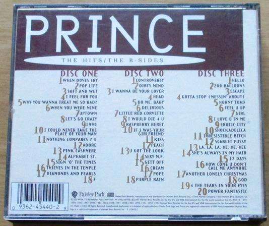 PRINCE The Hits / The B Sides 3xCD FATBOX [Gx34]