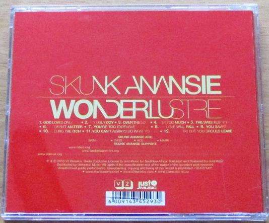 SKUNK ANANSIE Wonderlustre I CD [Gx34]