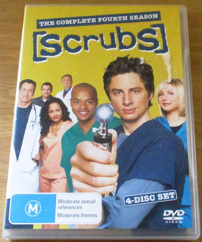 SCRUBS The Complete Fourth Season [Box Set Shelf]