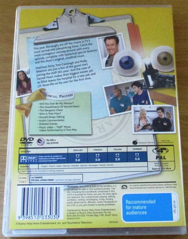 SCRUBS The Complete Fourth Season [Box Set Shelf]
