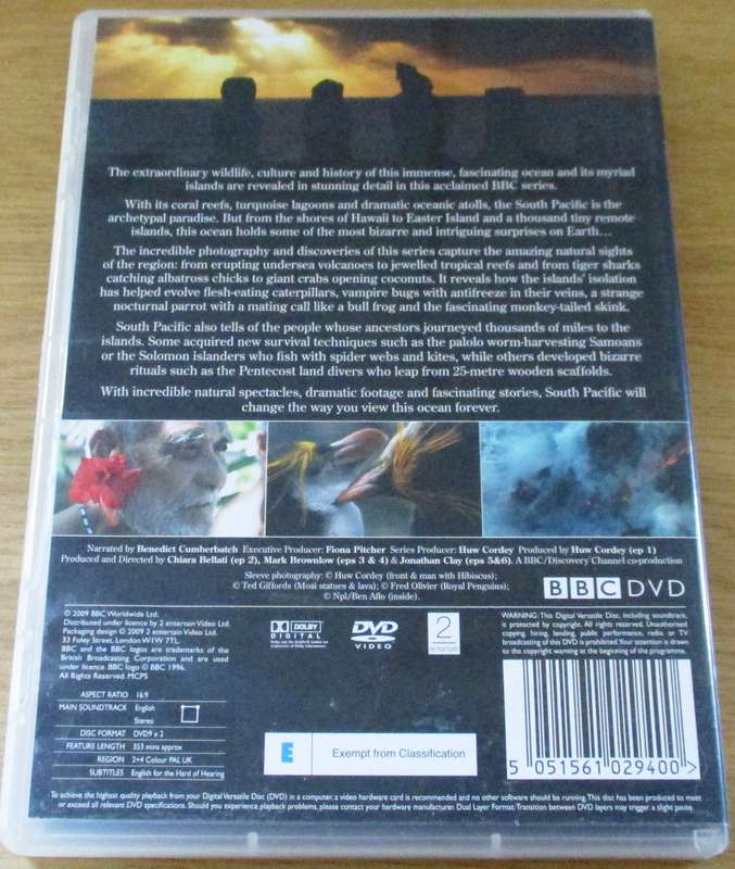 SOUTH PACIFIC BBC DVD [box set Shelf]