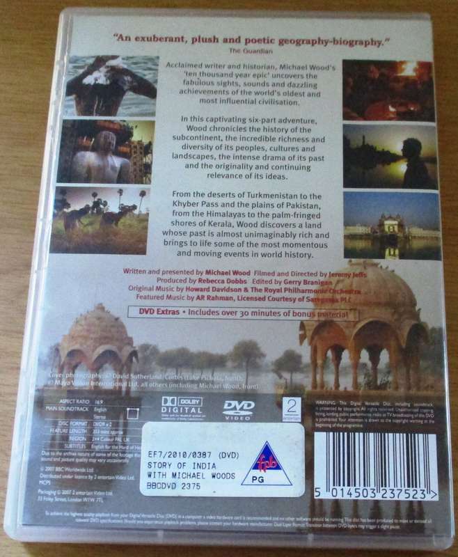 THE STORY OF INDIA BBC DVD [Box Set Shelf]