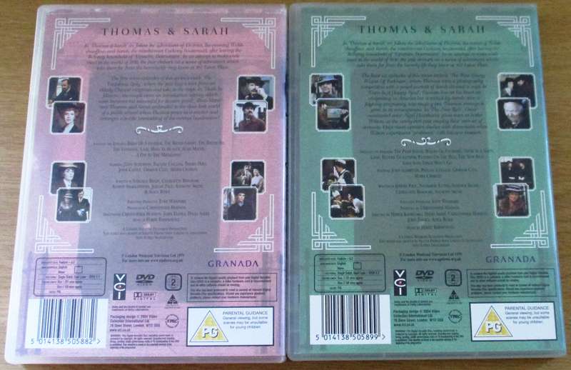 THOMAS & SARAH Episodes 1-7 + 8-13 DVD [Box Set Shelf]