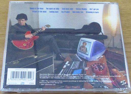 GARY MOORE Back to the Blues CD