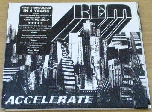 R.E.M. Accelerate CD