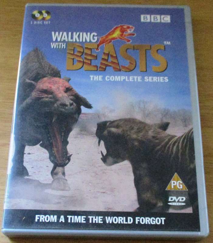 BBC WALKING WITH MONSTERS Life Before Dinosaurs The Complete Series DVD [Box Set Shelf]