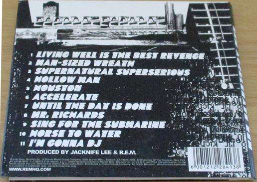 R.E.M. Accelerate CD