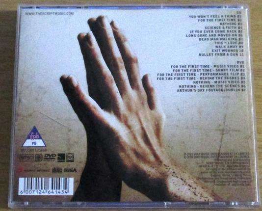 THE SCRIPT Science & Faith CD+DVD [Gx34]