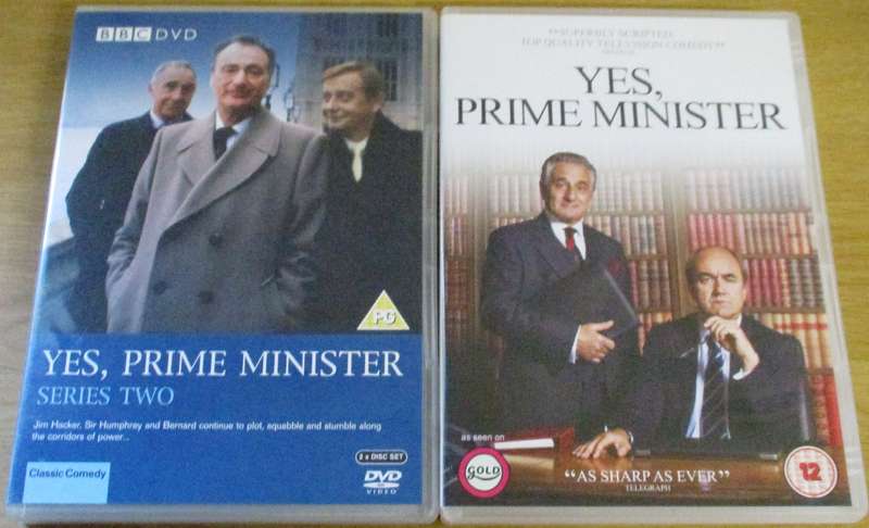 YES, PRIME MINISTER Series 1 + 2 DVD [Box Set Shelf]