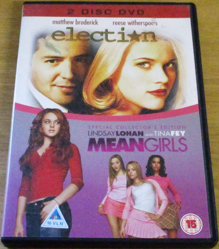 ELECTION + MEAN GIRLS 2xDVD [Box Set Shelf]
