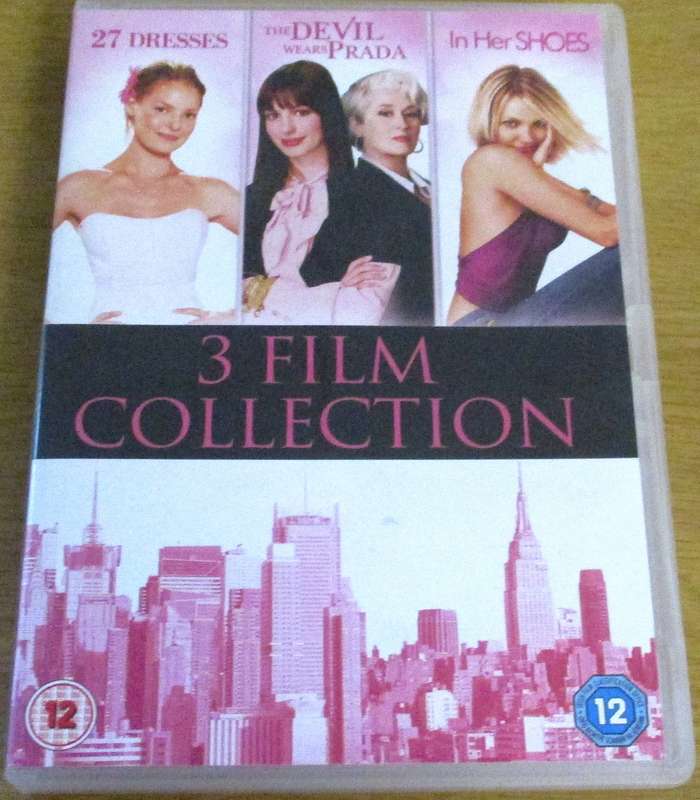 27 DRESSES + THE DEVIL WEARS PRADA + IN HER SHOES 3xDVD [Box Set Shelf]